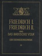 Adel Baden Buch Friedrich I Friedrich II Und Das Badische Volk Hrsg. Fehrle, Eugen Dr. Prof. 312 Seiten Sehr Viele Abbil - Non Classés