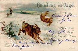 EINLADUNG Zur JAGD - 1909 I-II - Ohne Zuordnung