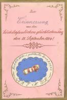 Taufbrief 1894/95 Doppeleintrag Mit Original Umschlag II (altersbedingete Gebrauchsspuren) - Non Classés