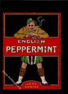 Tabak / Rauchen Zigarrenkisten Etiketten Ca. 9 X 12 Cm English Peppermint Kunstdruck I-II (Eckbug) - Non Classificati