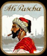 Tabak / Rauchen Zigarrenkisten Etiketten Ca. 13,4 X 11,5 Cm Ali Pascha Um 1900 Golddruck Litho Geprägt I-II - Non Classés