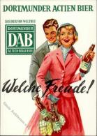 Bier DAB Dortmunder Aktien Brauerrei Werbe AK I-II Bière - Bierbeek