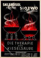 Pharma Werbung Sklerosol Dr. Kobbe Siozwo Die Deutsche Heilsalbe WK II Werbe AK I-II Publicite - Non Classés