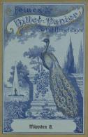 Werbung Jugendstil Billetpapier Feinstes Briefpapier Und Umschläge Mäppchen B Mit Inhalt I-II Art Nouveau Publ - Non Classés