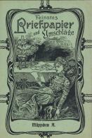 Werbung Jugendstil Billetpapier Feinstes Briefpapier Und Umschläge Mäppchen A Mit Inhalt I-II Art Nouveau Publ - Non Classés