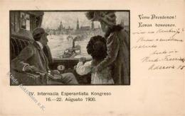 Esperanto Düsseldorf (4000) IV. Intern. Kongress 1908 I-II - Esperanto