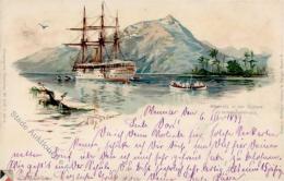 Stöwer, W. Albatross In Der Südsee Künstlerkarte 1899 I-II - Ohne Zuordnung