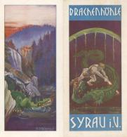 Schimmel, R. Broschüre Drachenhöhle Syrau I. V. I-II - Non Classificati