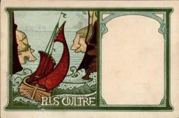 Künstler Sign. Gisbert, Combaz Plus Cultre Segelschiff Künstlerkarte I-II (Marke Entfernt, Stauchung) - Ohne Zuordnung