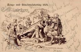 Hoffmann, A. Zeug Und Stuckmeistertag 1901 Künstlerkarte 1901 I-II - Ohne Zuordnung