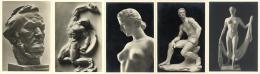 Breker, Arno Skulpturen Lot Mit 17 Künstler-Karten I-II - Non Classificati