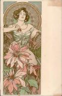 Mucha, Alfons Jugendstil II (fleckig, Rs Abschürfung) Art Nouveau - Ohne Zuordnung