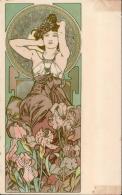 Mucha, Alfons Jugendstil II (fleckig, Rs Abschürfung) Art Nouveau - Ohne Zuordnung