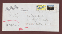 2778 De 1992 - Adresse Fantaisiste - M. VENDREDI à MITTELWIHR. 68 - Cachet Retour De BENNWIHR - Voir 2 Scannes - Gebraucht