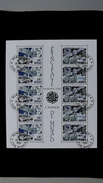 Monaco 2009/10 Block 50 Oo/ET, EUROPA/CEPT 1991, Fernmeldesatellit „EUTELSAT“,  „INMARSAT“ - Used Stamps