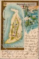 HELGOLAND (2192) Litho Die DÜNE Bei Helgoland I- (Albenspuren) - Ohne Zuordnung