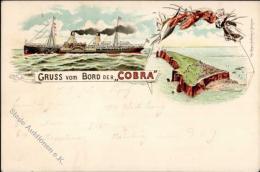 HELGOLAND (2192) Gruss Von BORD Der COBRA I- Montagnes - Ohne Zuordnung