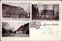 Egestorf (2115) Gasthaus Rickmann 1903 II- (Stauchung, Ecken Abgestoßen) - Ohne Zuordnung