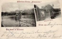 Hammerbrook (2000) Schwimm-Verein Hammonia Bullerdeich Sprungbrett Ort Lt. Stempel 1899 I-II - Ohne Zuordnung