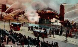 Hamburg (2000) Feuerwehr 1914 I-II (Marke Entfernt) Pompiers - Ohne Zuordnung