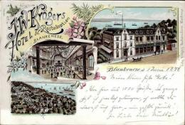 Blankenese (2000) Hotel J.W. Kröger Lithographie 1898 I-II - Ohne Zuordnung