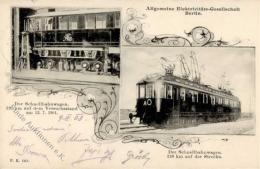 Berlin (1000) Eisenbahn Schnellbahnwagen 1908 I-II Chemin De Fer - Non Classificati