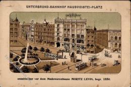 BERLIN (1000) - Jüdische Handlung Modewarenhaus MORITZ LEVIN", Eckbug" - Non Classés