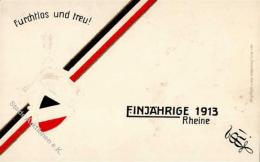 Studentika RHEINE 1913 I- (fleckig) - Ohne Zuordnung