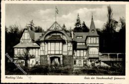 Studentika MARBURG,Lahn - Haus Der Burschenschaft GERMANIA" I" - Ohne Zuordnung