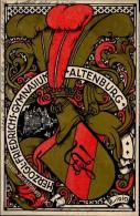 Studentika ALTENBURG S.A. Künstlerkarte 1910 I- (fleckig) - Non Classés