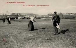 Golf Les Pyrenees Illustrees Pau Billere Frankreich 1908 I-II - Golf