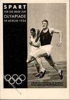 Olympiade 1936 Coburg (8630) Hans Heinz Siebert Werbung Sparkasse I-II Publicite - Ohne Zuordnung