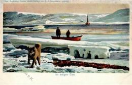 Expedition Nordpol Im Ewigen Eise  Künstlerkarte I-II (fleckig) - Ohne Zuordnung