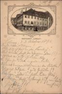 Vorläufer 1896 Coburgn (8630) Restaurant Loreley I-II (fleckig, Marke Teils Entfernt) - Ohne Zuordnung