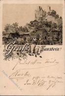 Vorläufer Ahrenberg (3437) Gruss Vom Hanstein Sooden 1891 I-II Montagnes - Ohne Zuordnung