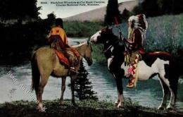 Indianer Blackfeet Warriors Montana I-II - Indiens D'Amérique Du Nord