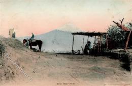 Kolonien Kiautschou Fuji Berg RS Stpl. Tsingtau 27.9.09 Ansichtskarte I-II Colonies - Ohne Zuordnung