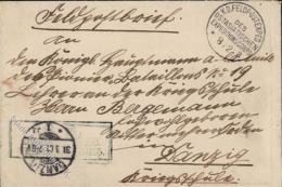 Deutsche Post China-Feldpost, 1901, K.D.FP.EXP. D.OA.EXP.CORPS 8/2 A", Klarer K1 Auf FP-Brief, Beförderungs- Alters - Ohne Zuordnung