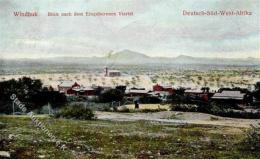 Kolonien Deutsch Südwestafrika Windhuk Blick Zum Eingeborenen Viertel 1905 I-II (Marke Entfernt) Colonies - Non Classificati