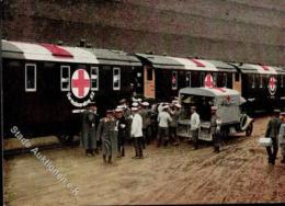 EISENBAHN - VEREINSLAZARETTZUG H 2 - Rotes Kreuz 1918 I - Trains