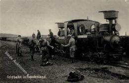 Kleinbahn In Feindesland WK I  1915 I-II (Stauchung) - Non Classificati