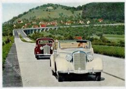 Mercedes Über Die Reichsautobahn Durch Die Schwäbische Alb Werbe AK I-II - Ohne Zuordnung