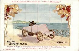 FRANKREICH - AUTORENNEN COUPE ROTHSCHILD NICE 1903" - SERPOLLET I-II" - Non Classés