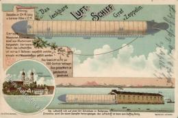 Zeppelin Schiffspost Konstanz Bregenz Kurs .... 29.9.99 I-II (kl. Eckbug) Dirigeable - Dirigibili