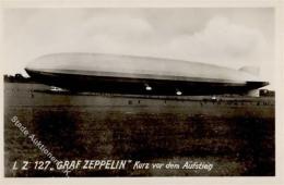 Zeppelin LZ 127 Graf Zeppelin  Foto AK I-II Dirigeable - Dirigeables