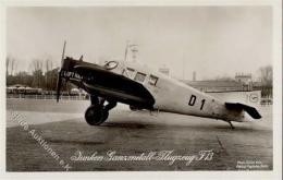 JUNKERS - Ganzmetall-Flugzeug F 13 I Aviation - Ohne Zuordnung