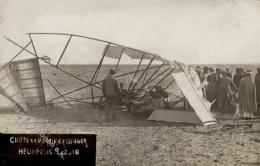 Flugzeug Vor 1945 Mortimer Singer Absturz 1910 I-II Aviation - Ohne Zuordnung