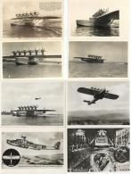 Dornier Do X Lot Mit 8 Meist Foto-Karten I-II (tils Gelaufen) - Non Classificati