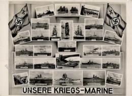 Marine WK II Unsere Kriegsmarine WK II I-II (fleckig) - Non Classés