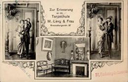 Judaika - STRASSBURG - Erinnerung An Die Tanzschule M.LEVY & Frau" I-II" Judaisme - Judaika